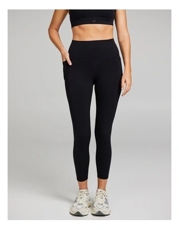 Luxetech Pocket Ankle Grazer Tight in Black