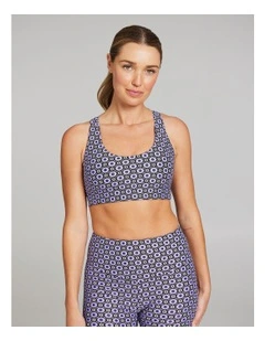 Energise Medium Impact Sports Bra in Viva Geo