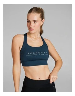 Speed High Impact Sports Bra in Petrol