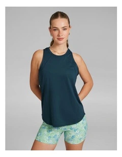 Intensity Tank in Midnight Green