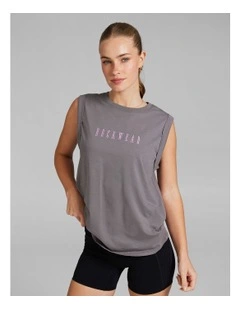 Cotton Tank in Grey