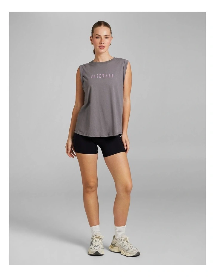 Cotton Tank in Grey image 5