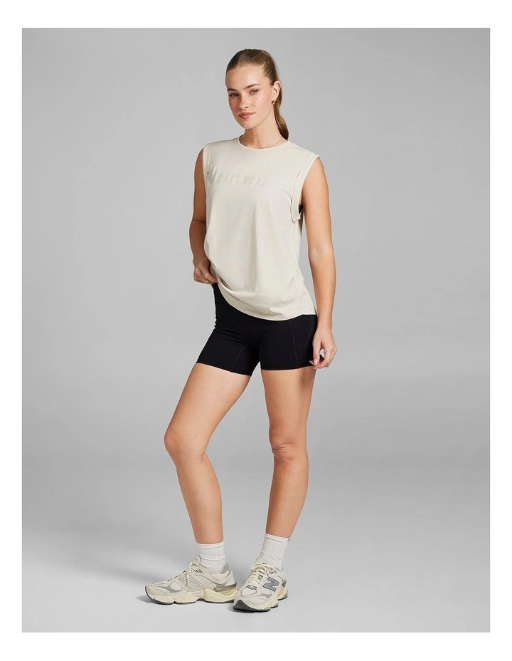 Cotton Tank in Vanilla image 5