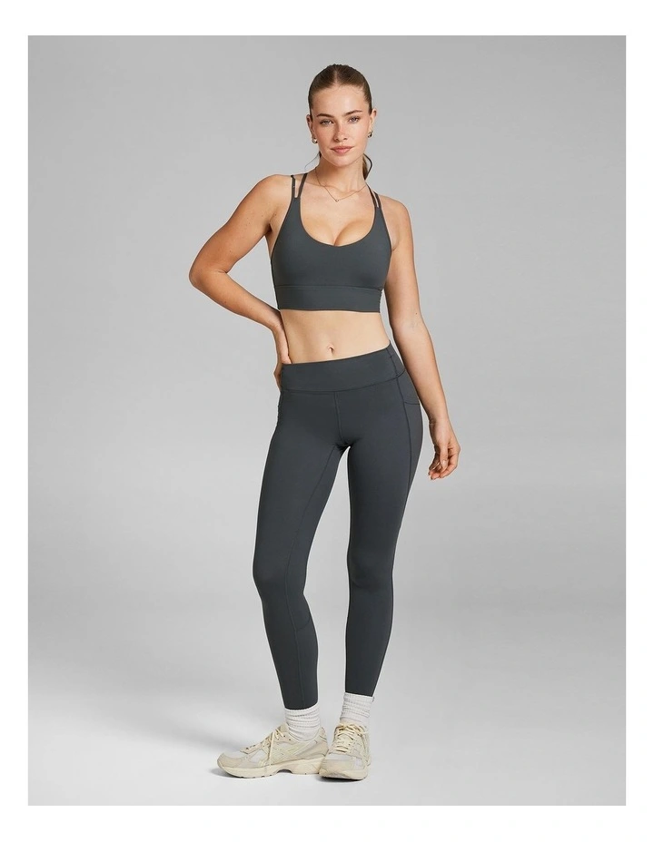 Veda Luxesoft Full Length Tight in Dark Khaki image 5
