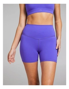 Base One Mid Thigh Bike Shorts in Viva