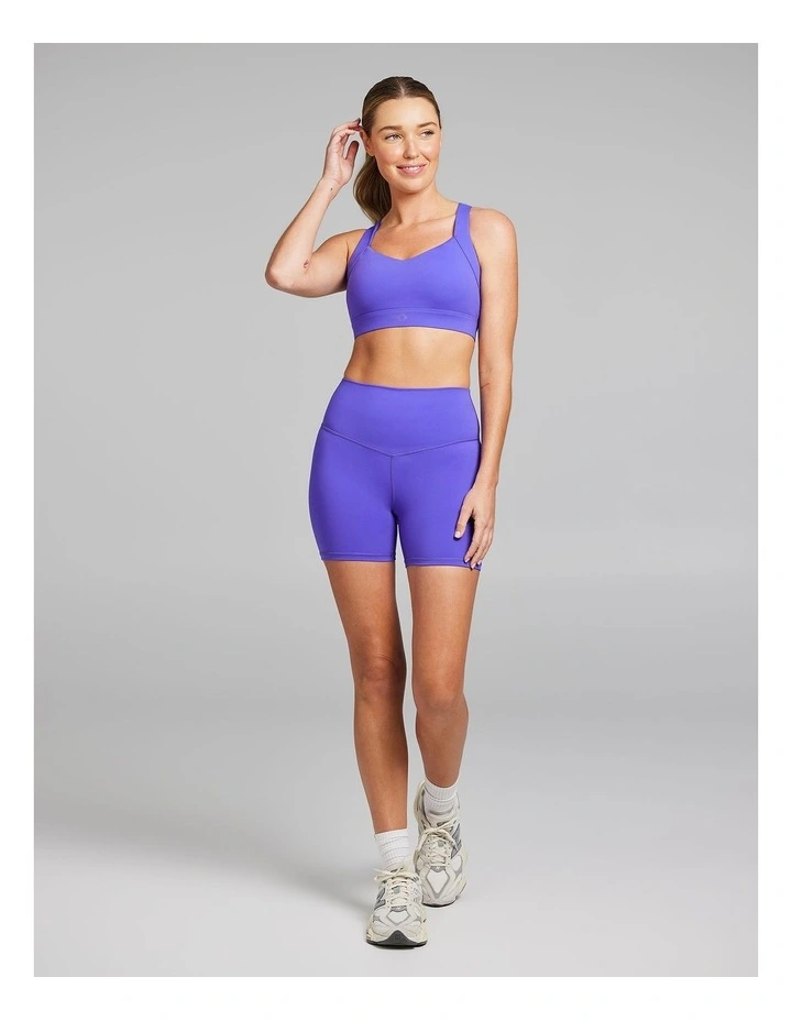 Base One Mid Thigh Bike Shorts in Viva image 6