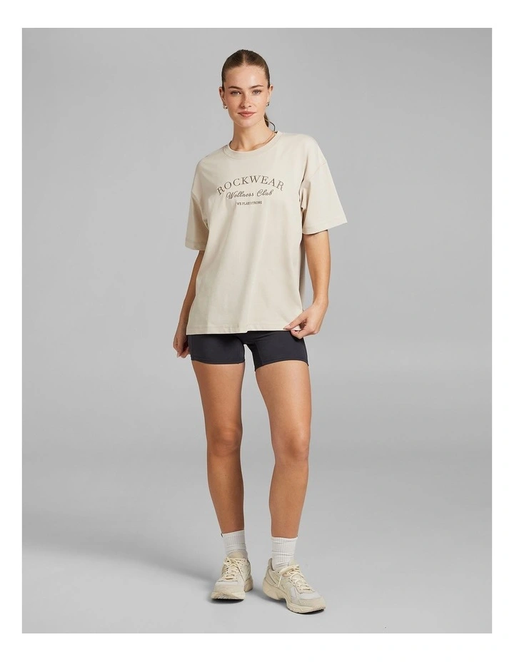 Heavyweight Oversize Tee in Vanilla image 5