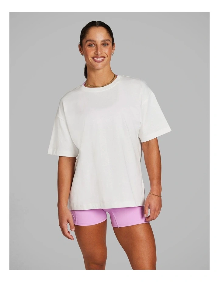 Oversize Tee in White image 1