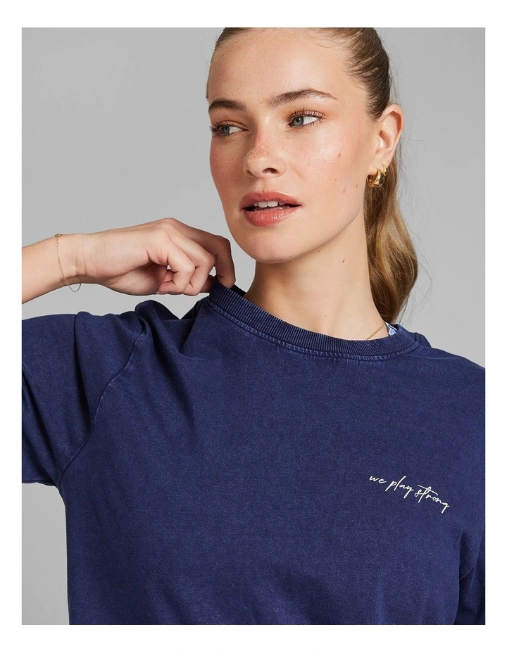 Graphic Tee in Blue image 4