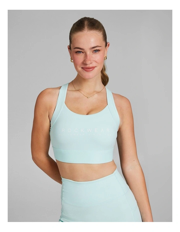 Speed High Impact Sports Bra in Green image 1
