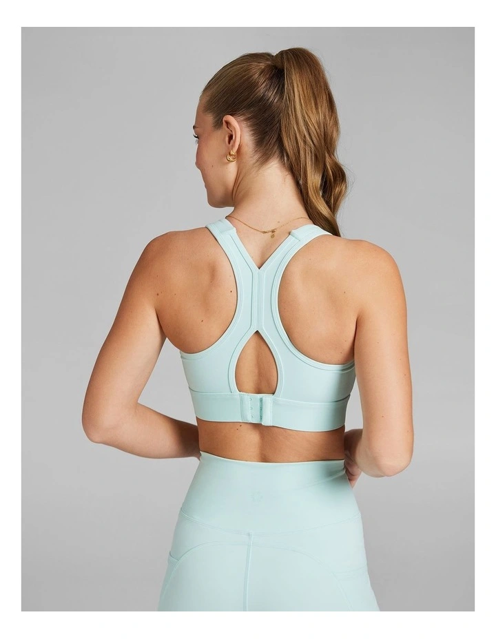 Speed High Impact Sports Bra in Green image 2