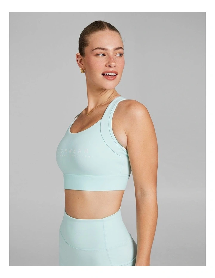 Speed High Impact Sports Bra in Green image 3