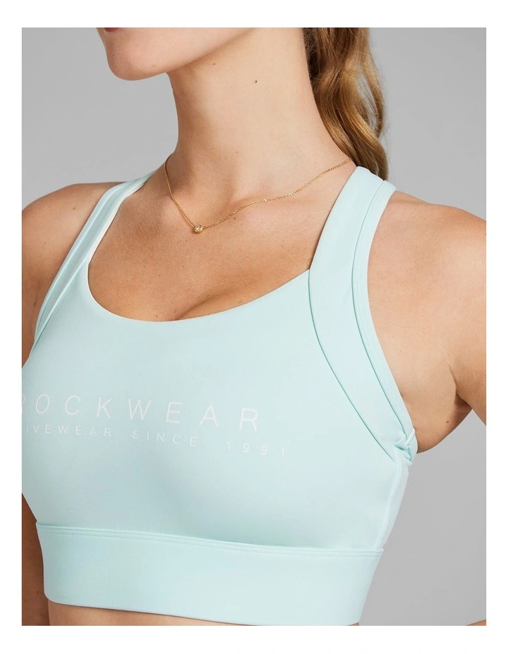 Speed High Impact Sports Bra in Green image 4