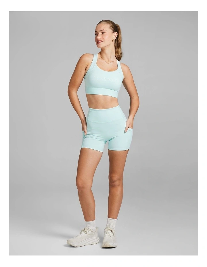 Speed High Impact Sports Bra in Green image 6