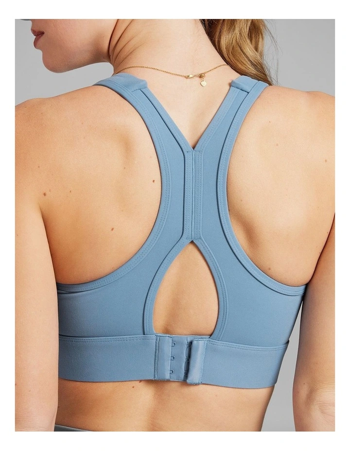 Speed High Impact Sports Bra in Blue image 5