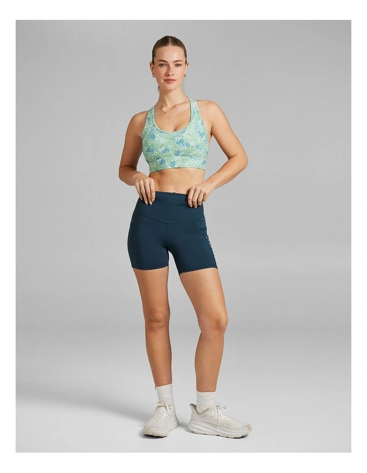 Reform Mid Thigh Bike Shorts in Midnight Green image 5