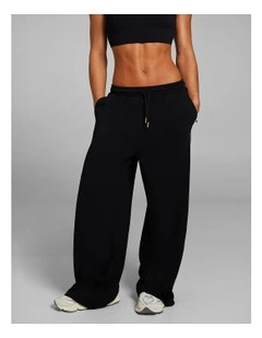 Soft Jersey Long Pants in Black