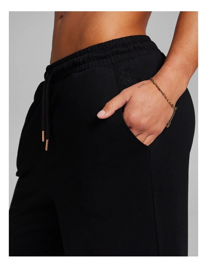 Soft Jersey Long Pants in Black image 4