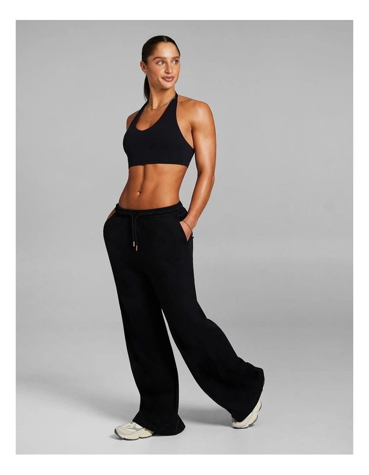 Soft Jersey Long Pants in Black image 5
