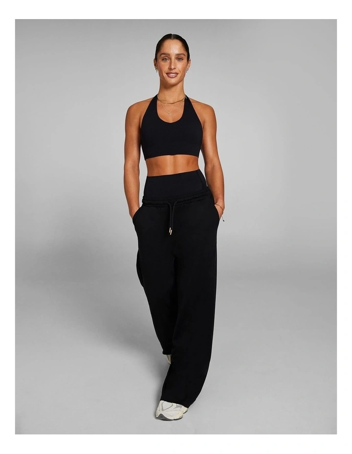 Soft Jersey Long Pants in Black image 6
