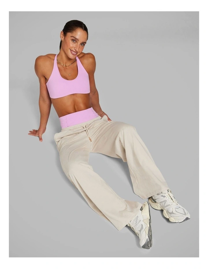 Soft Jersey Long Pants in Vanilla image 6