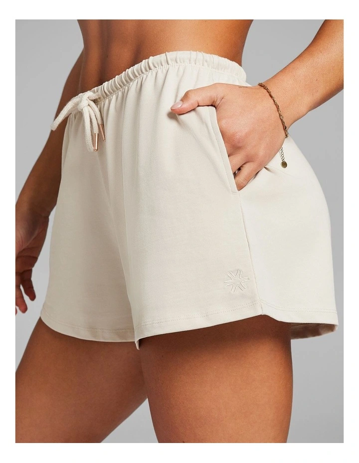 Soft Jersey Shorts in Vanilla image 4