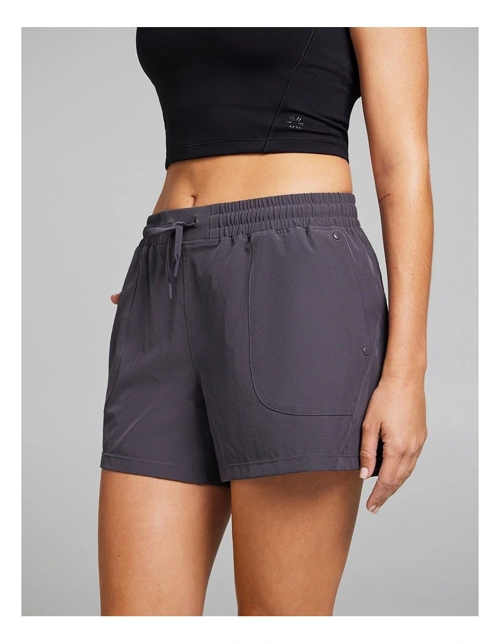 On Duty Casual Shorts in Pewter image 3