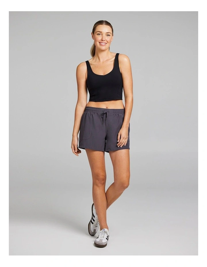 On Duty Casual Shorts in Pewter image 5