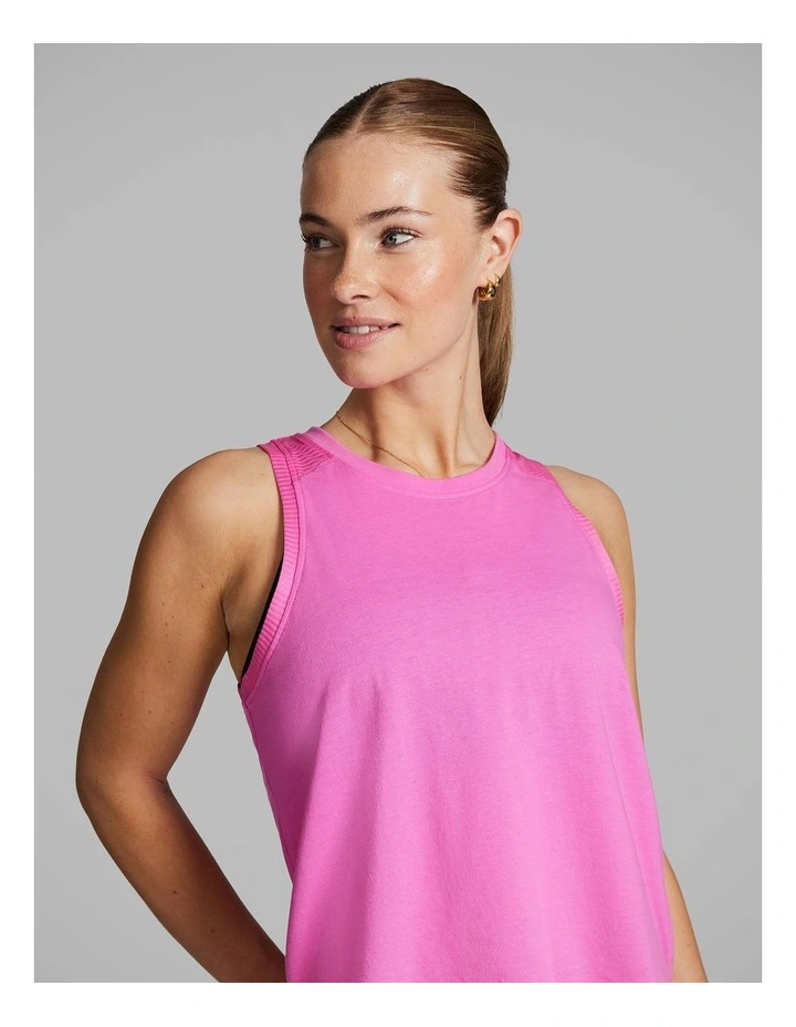 Accelerate Tank in Fuchsia image 4