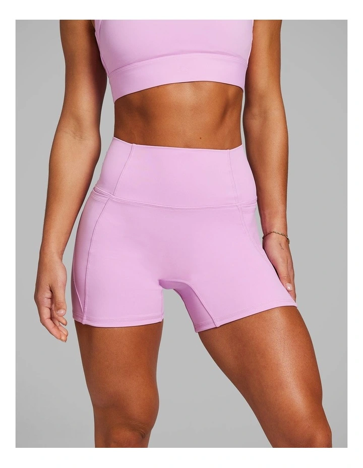 No Front Seam Mid Thigh Bike Shorts in Allure image 1