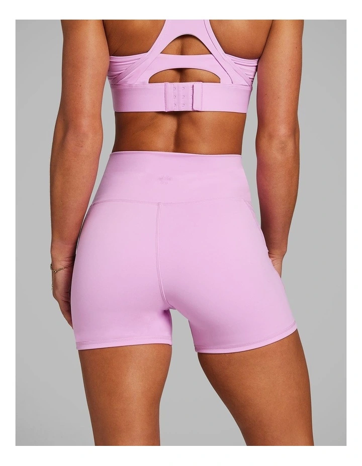 No Front Seam Mid Thigh Bike Shorts in Allure image 2
