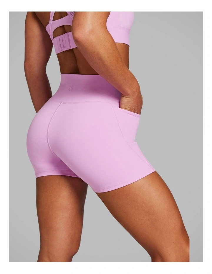 No Front Seam Mid Thigh Bike Shorts in Allure image 6