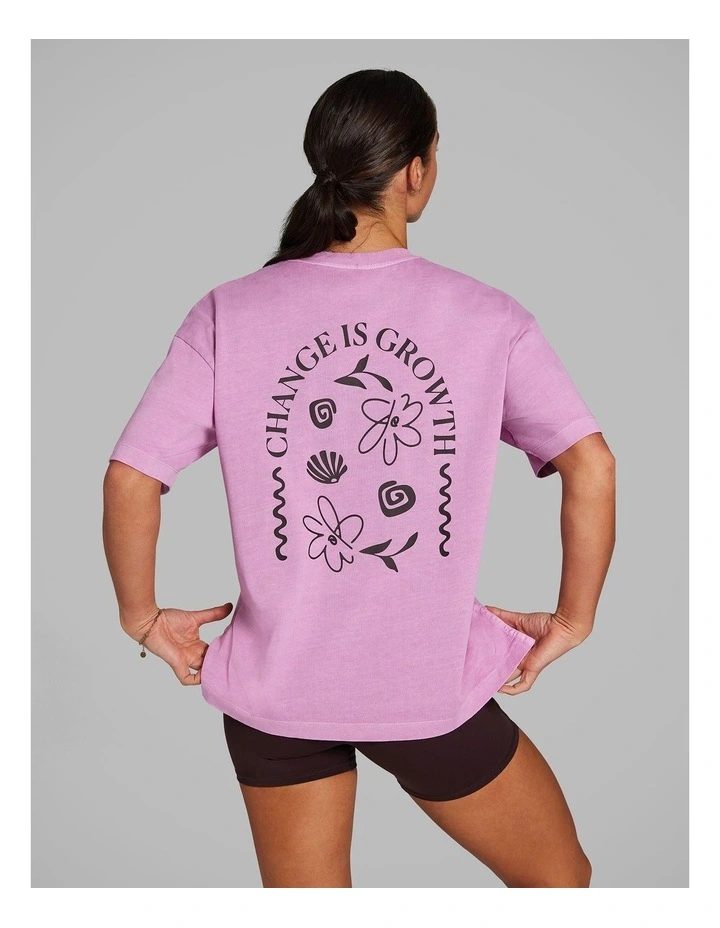 Oversize Tee in Allure image 2