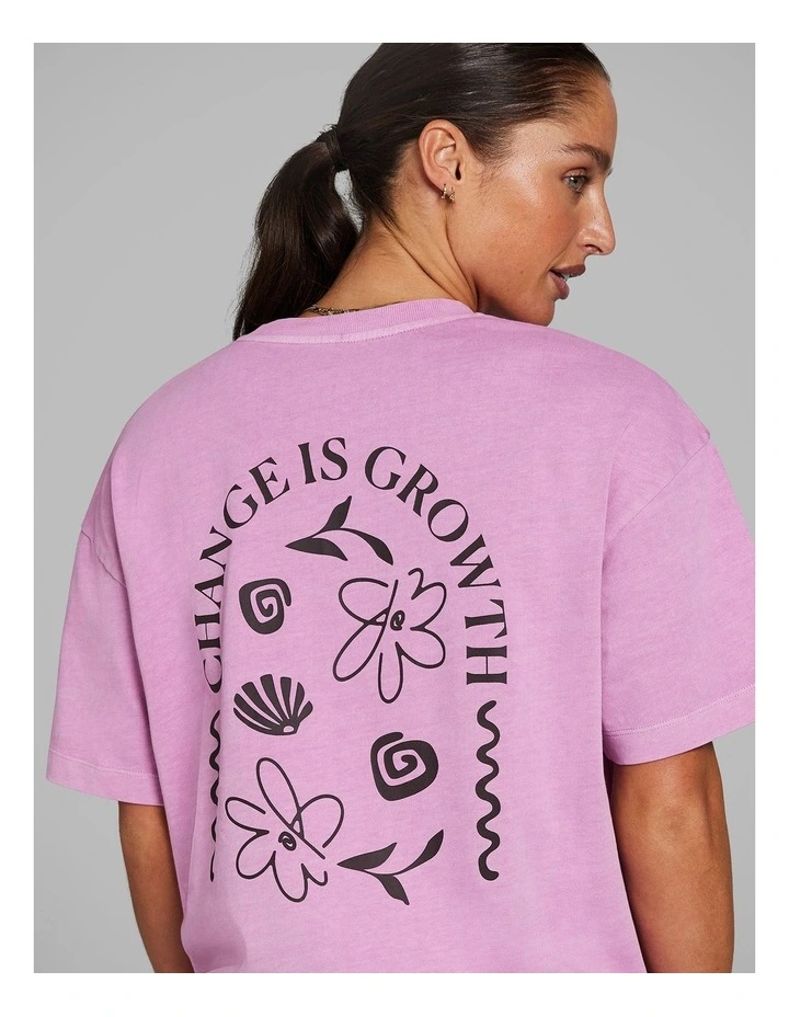 Oversize Tee in Allure image 4