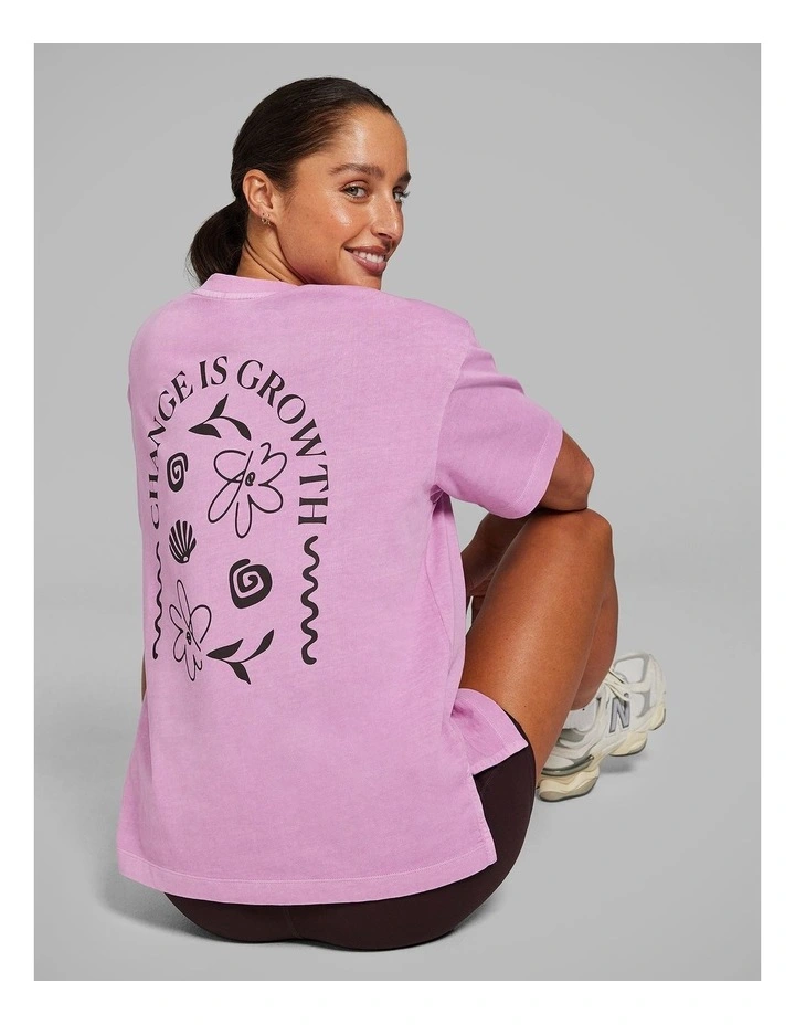 Oversize Tee in Allure image 7