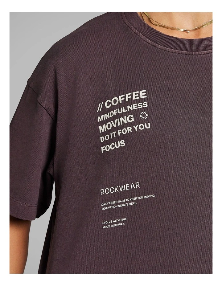 Oversize Tee in Chestnut image 5