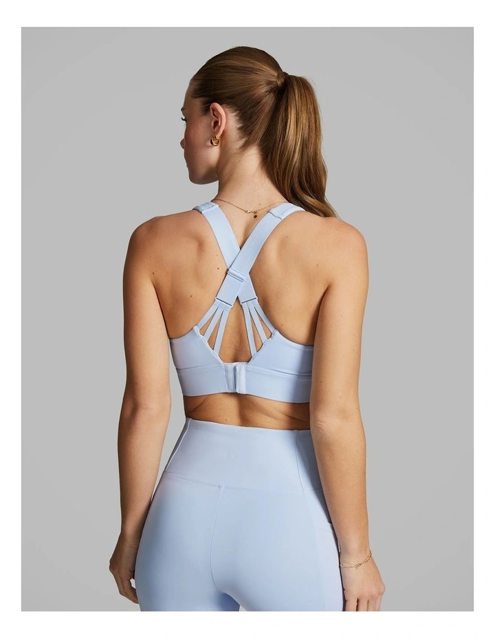 Euphoria High Impact Sports Bra in Blue image 3