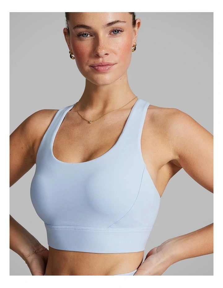 Euphoria High Impact Sports Bra in Blue image 4