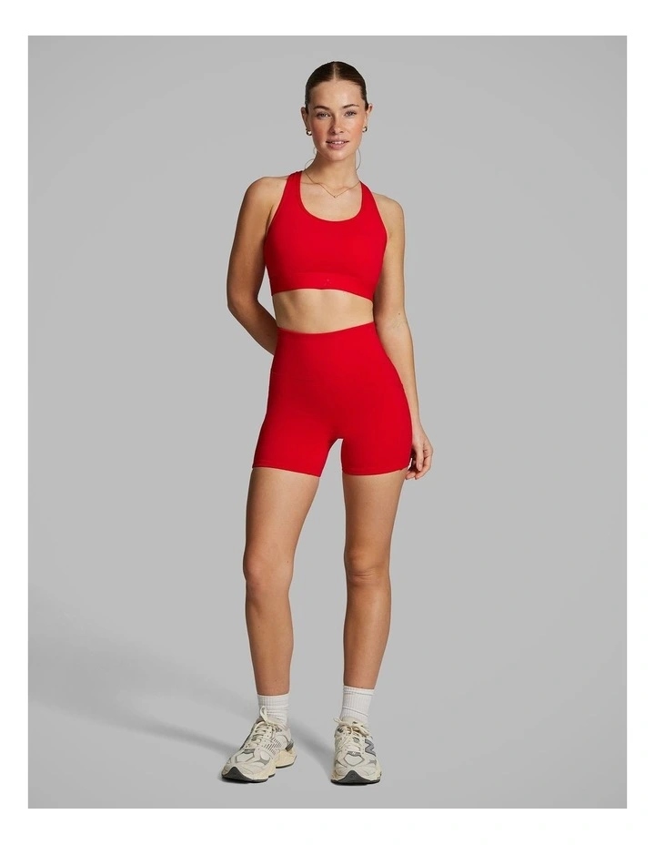 Gym And Swim High Impact Sports Bra Bright Red image 5