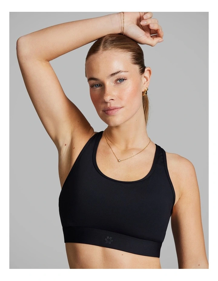 Gym And Swim High Impact Sports Bra Jet Black image 4