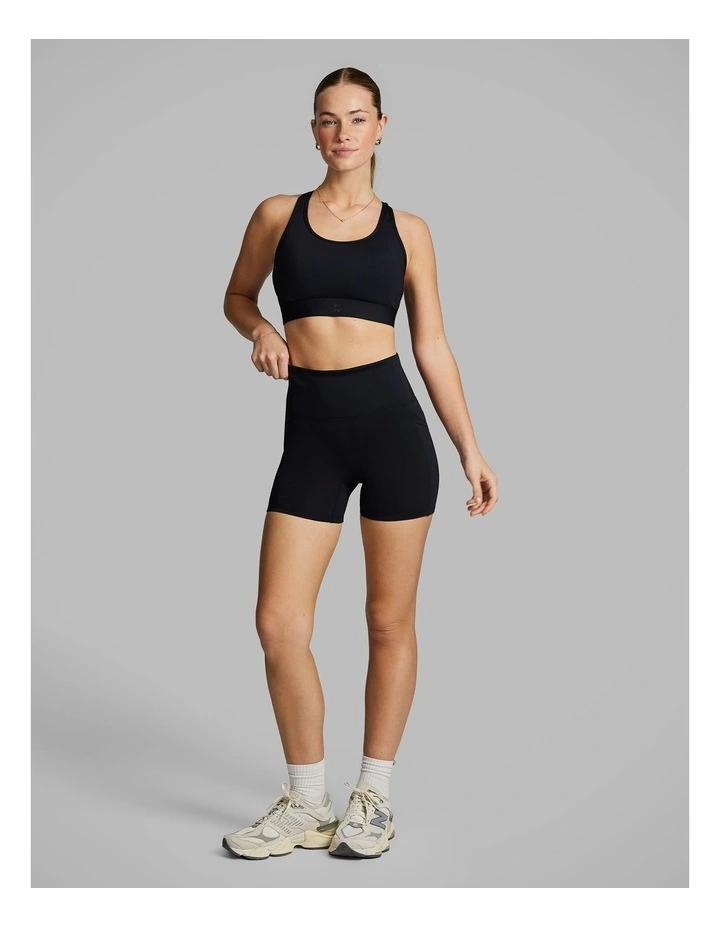 Gym And Swim High Impact Sports Bra Jet Black image 5