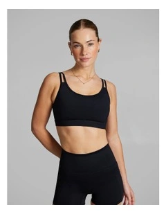 Gym And Swim Low Impact Sports Bra in Black