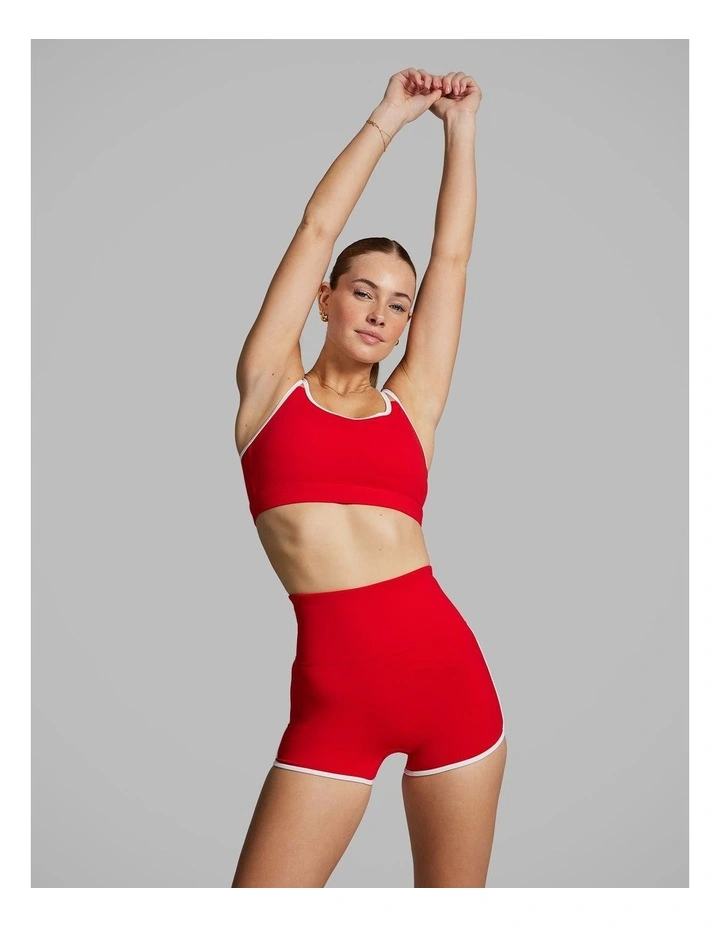 Gym And Swim Low Impact Sports Bra in Red image 6