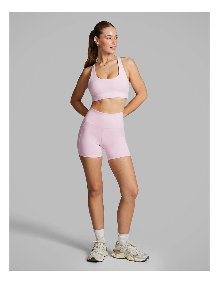 In Action Medium Impact Sports Bra Rosewater image 5