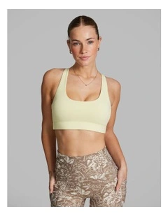 In Action Medium Impact Sports Bra Sunflower