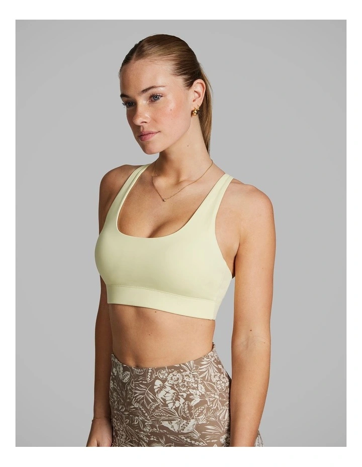 In Action Medium Impact Sports Bra Sunflower image 2