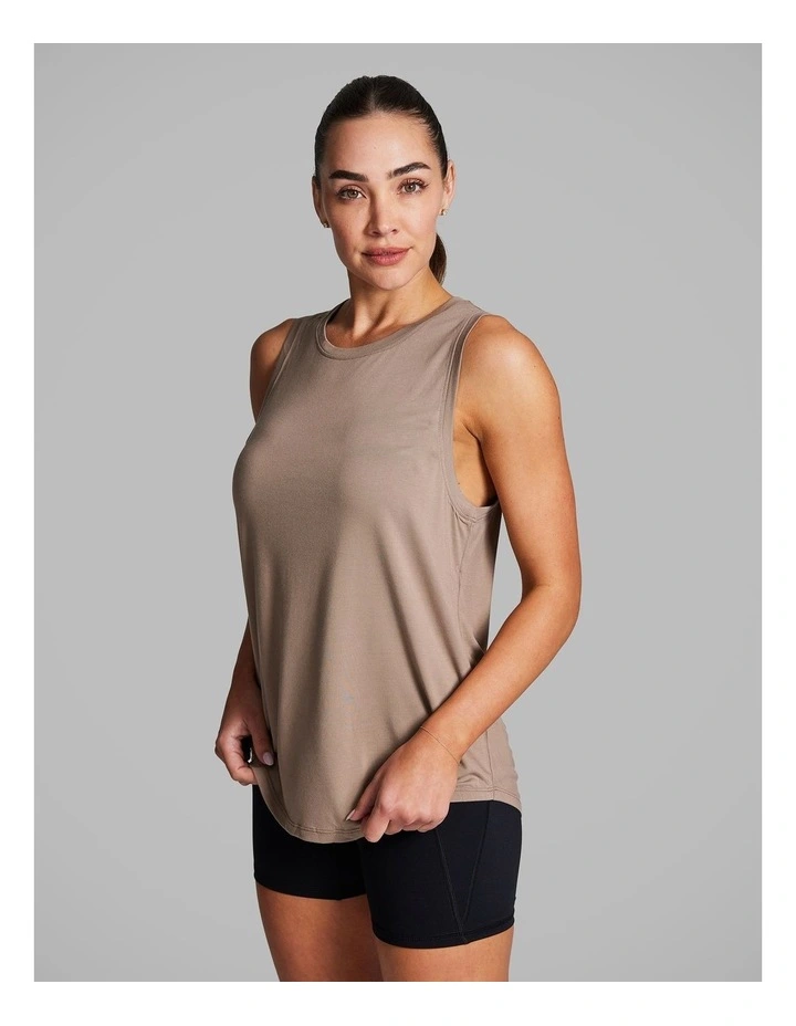 Freestyle Tank in Caramel image 3