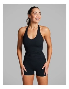 Luxesoft Rib Support Tank in Black