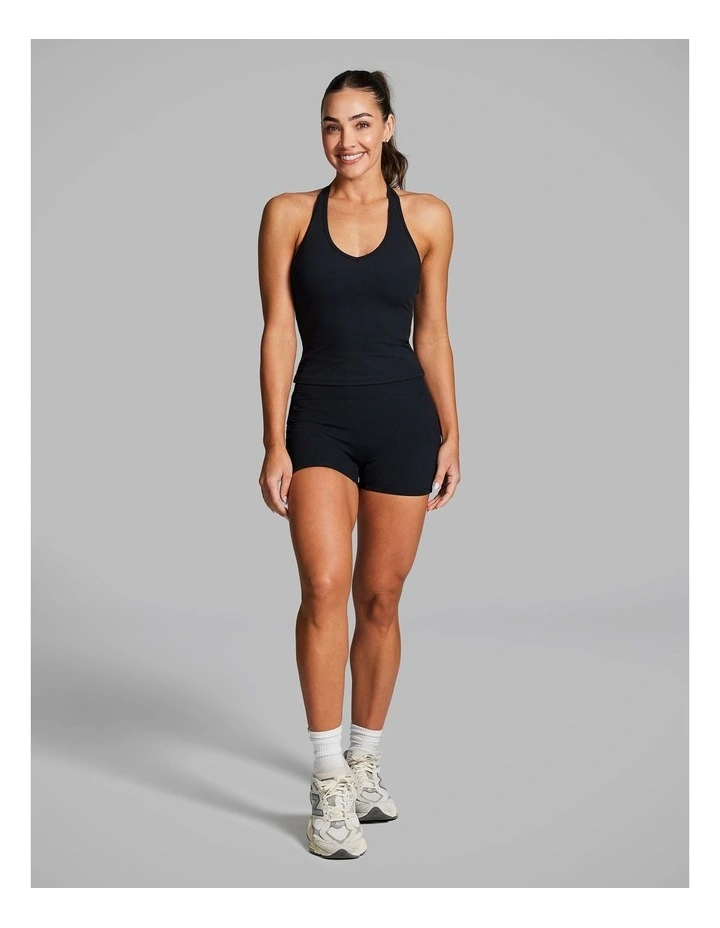 Luxesoft Rib Support Tank in Black image 5
