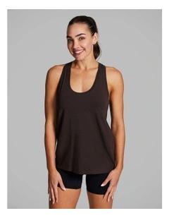 All Day Tank in Chocolate